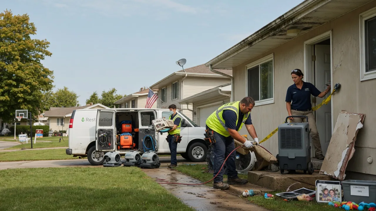 Water Damage Restoration in Keezletown, VA near me